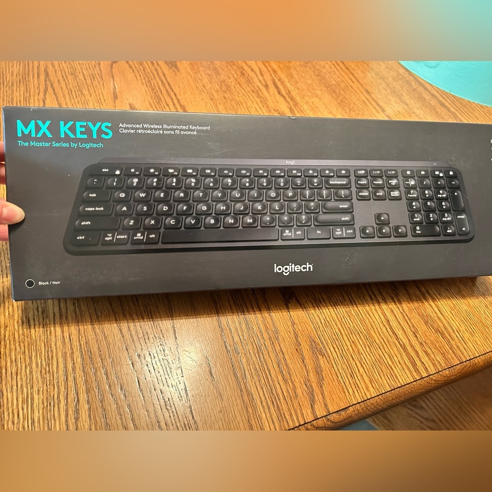 New MX Keys Master Series by Logitech Keyboard